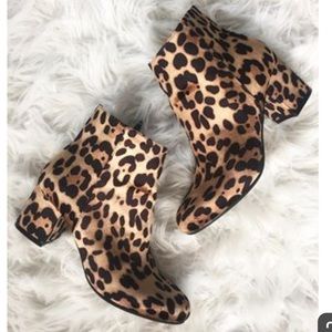 Mossimo Leopard Booties